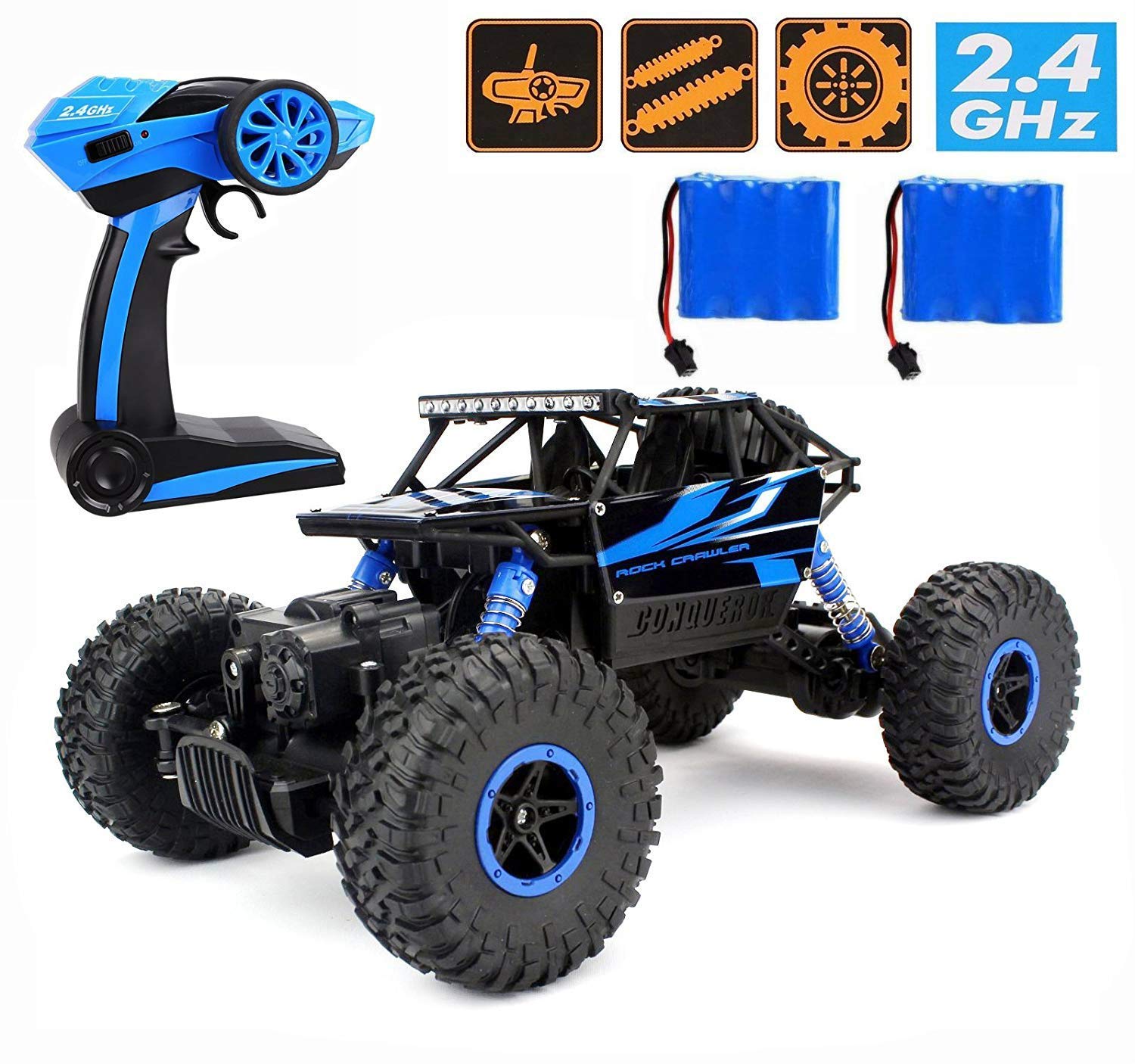 two remote control cars